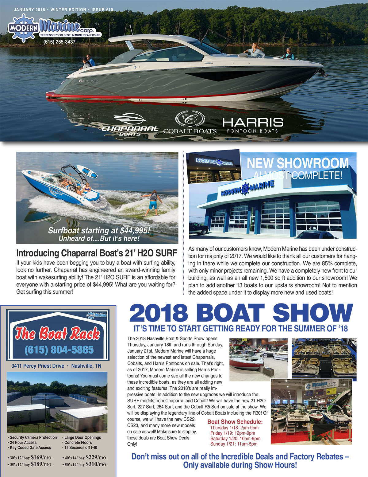 Newsletters Modern Marine Nashville Tennessee