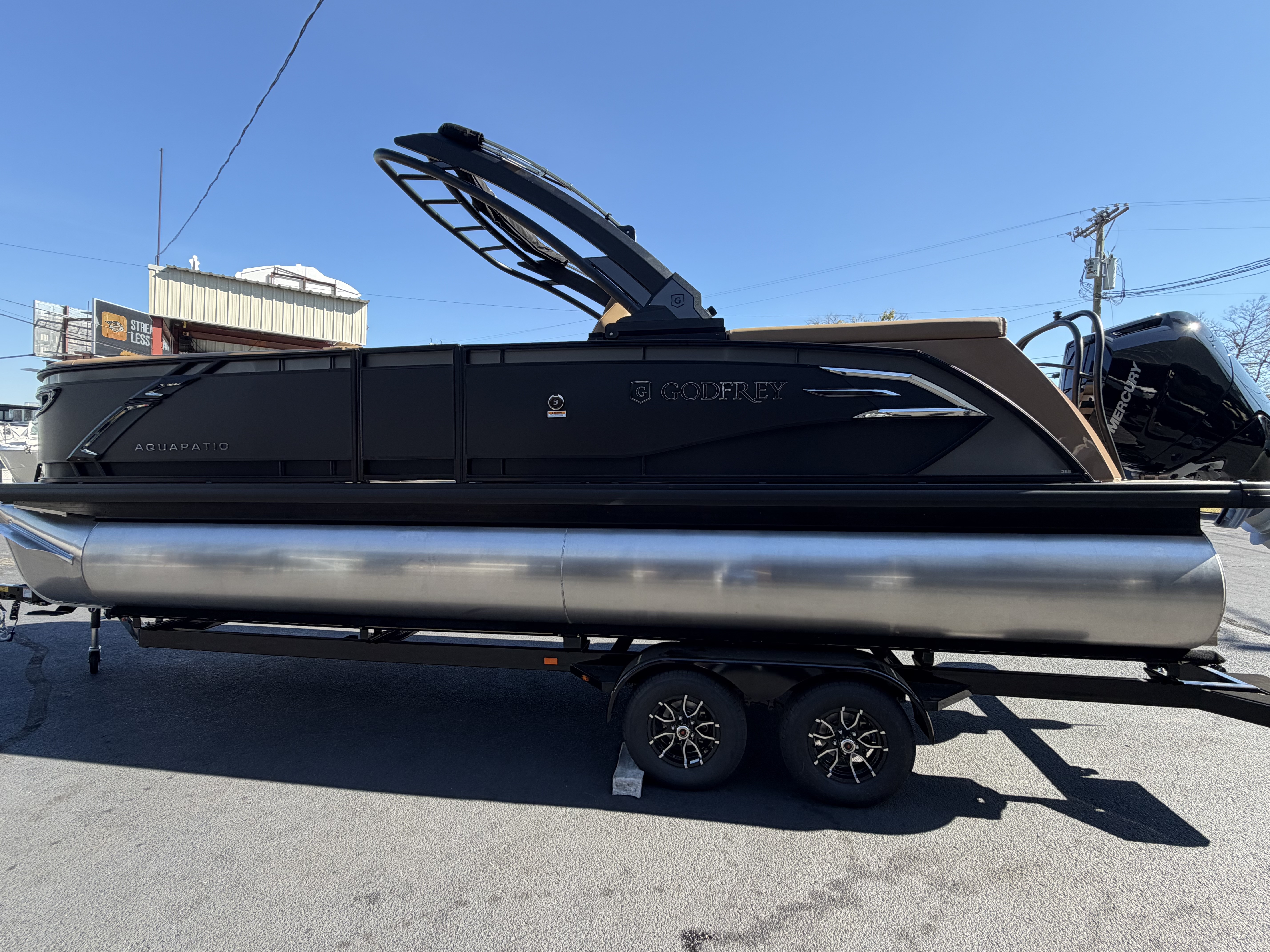 2027 Godfrey Pontoon Boats AquaPatio 255 ULC Pontoon